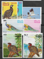 Pakistan Mlh * Various Bird Sets (32 Euros) - Pakistan