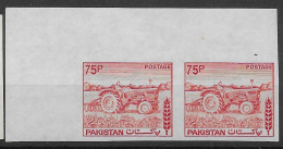 Pakistan IMPERF Pair 10 Euros Mint Never Hinged With Gum ** - Pakistan