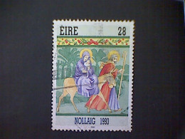 Ireland (Éire), Scott 909, Used(o), 1993, Christmas: Flight Into Egypt, 28p - Used Stamps