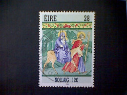 Ireland (Éire), Scott 909, Used(o), 1993, Christmas: Flight Into Egypt, 28p - Usati