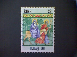 Ireland (Éire), Scott 909, Used(o), 1993, Christmas, Flight Into Egypt, 28p - Used Stamps