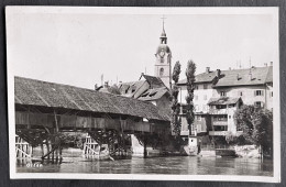 Olten Ansicht Mit Aare Und Holzbrücke - Olten