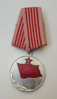 Albania Medal For Distinguish State And Social Sevice, R, 100% Original - Autres & Non Classés