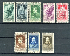 VATICANO 1936 STAMPA CATTOLICA SERIE CPL. USATA - Used Stamps