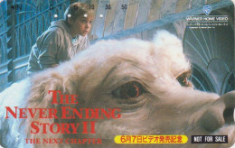 RARE Télécarte Ancienne JAPON / 110-011 - CINEMA FILM -  THE NEVER ENDING STORY - MOVIE JAPAN Phonecard - N NFS 19620 - Cinema
