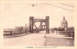 FRANCE - 31 - TOULOUSE - Pont Suspendu Et Dôme De La Grave - Carte Postale Ancienne - Toulouse