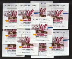 ROMÉNIA 1992- MNH  (EXPO'92)_ 10X -  RMN0149v10r - 1992 – Sevilla (Spanje)