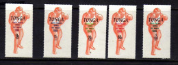 Tonga (1969) -   Poste Aerienne  - 3eme Jeux Sportifs -  Neufs*  -  Adhesif- - Tonga (...-1970)