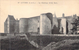 FRANCE - 37 - LUYNES - Le Château Coté Est - Carte Postale Ancienne - Luynes