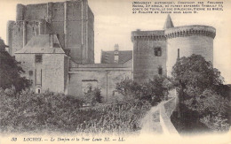 FRANCE - 37 - LOCHES - Le Donjon Et La Tour Louis XI - LL - Carte Postale Ancienne - Loches