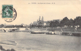 FRANCE - 37 - TOURS - Les Quais De La Loire - H B - Carte Postale Ancienne - Tours