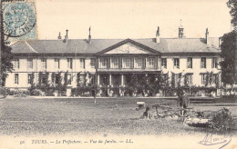 FRANCE - 37 - TOURS - La Préfecture - Vue Du Jardin - LL - Carte Postale Ancienne - Tours