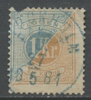 Suède - Schweden - Sweden Taxe 1874 Y&T N°T10A - Michel N°P10 (o) - 1k Chiffre - Postage Due