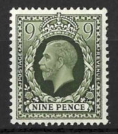 GB...KING GEORGE V..(1910-36..)..." 1934.."......9d.............MNH. - Neufs