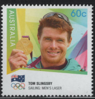 Australia 2012 MNH Sc 3746 60c Tom Slingsby Men's Laser Sailing Gold Medalist - Mint Stamps