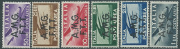 1947 TRIESTE A POSTA AEREA DEMOCRATICA 6 VALORI MH * - RC29-5 - Airmail