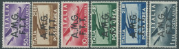 1947 TRIESTE A POSTA AEREA DEMOCRATICA 6 VALORI MH * - RC29-5 - Correo Aéreo