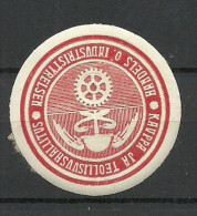 FINLAND FINNLAND Ministerium Für Handel- Und Industrie Vignette Seal Stamp Siegelmarke - Otros & Sin Clasificación
