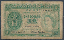 °°° HONG KONG 1 DOLLAR 1958 °°° - Hongkong