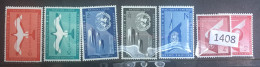 UN Scott C1-7, Airmail Set Of 6 MNH (1408) Free Shipping - Unused Stamps