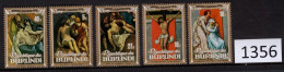 Burundi Scott 444-448, Easter 1974, Set Of 5 (1356) Free Shipping - Unused Stamps