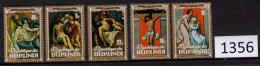 Burundi Scott 444-448, Easter 1974, Set Of 5 (1356) Free Shipping - Nuevos