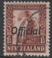 New Zealand - #O63 - Used Official - Officials