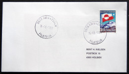 Greenland  1989 LETTER  ANGMAGSSALIK  15-9-1989 FILATELIA( Lot  898 ) - Covers & Documents