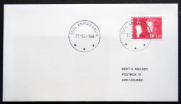 Greenland  1989 LETTER  ANGMAGSSALIK  3-4-1989 ( Lot  854 ) - Lettres & Documents