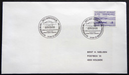 Greenland  1984 LETTER  ANGMAGSSALIK 31-8-1984 SPECIAL CENTENNIAL POSTMARK( Lot  898 ) - Covers & Documents
