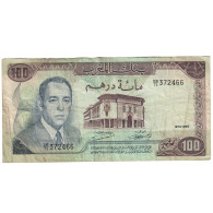 Billet, Maroc, 100 Dirhams, 1970/AH1390, KM:59a, TB - Maroc