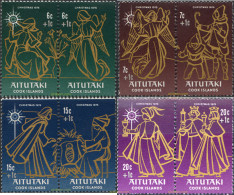 162867 MNH AITUTAKI 1976 NAVIDAD PRO INFANCIA - Aitutaki