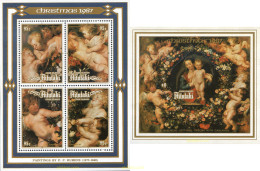 78857 MNH AITUTAKI 1987 NAVIDAD. PINTURAS DE RUBENS - Aitutaki