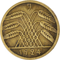 Monnaie, Allemagne, 5 Reichspfennig, 1924 - 5 Renten- & 5 Reichspfennig