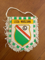 Fanion Football Legia Warszawa - Vintage - Abbigliamento, Souvenirs & Varie