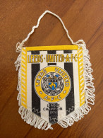 Fanion Football Leeds United A.F.C. League Champion 1974 - Vintage - Uniformes Recordatorios & Misc
