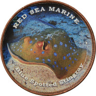 Monnaie, Somaliland, Shilling, 2018, Vie Sous-marine - Raie Pastenague à Points - Somalie