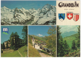 Chandolin, Valais, Alt. 2000 M. - Vue Générale - (Schweiz/Suisse) - 1979 - Chandolin