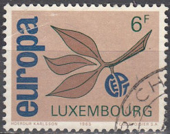 KUXEMBOURG  SCOTT NO 433  USED  YEAR  1965 - Oblitérés