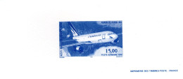 FRANCE / AVIONS / GRAVURE DE LA POSTE  PA N° 63  AIRBUS A380-B4 - Aviation