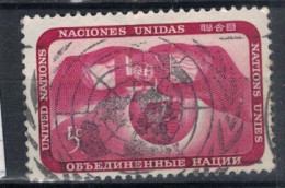 NATIONS UNIES         N°  YVERT  N° 102   OBLITERE   ( OB 4/08  ) - Usados