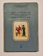 Trajos E Costumes Populares Portugueses Do Século XIX...(47 LITOGRAFIAS) (Autor A. Gomes Da Rocha Madahil-1968) - Livres Anciens