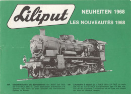 Catalogue LILIPUT 1968 Neuheiten Les Nouveautés  HO 1:87 . - French