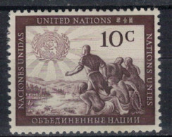 NATIONS UNIES         N°  YVERT  N° 6 NEUF   ( N 4/16  ) - Unused Stamps