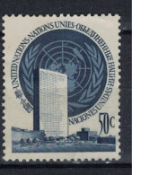 NATIONS UNIES         N°  YVERT  N° 10 ( Gomme Altérée ) NEUF   ( N 4/16  ) - Nuevos