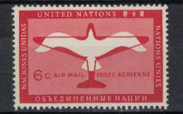 NATIONS UNIES         N°  YVERT  N° PA 1 NEUF   ( N 4/16  ) - Aéreo