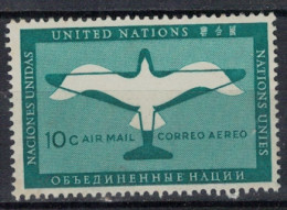 NATIONS UNIES         N°  YVERT  N° PA 2 NEUF   ( N 4/16  ) - Poste Aérienne