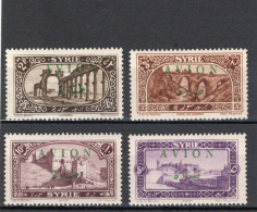 TIMBRES COLONIES FRANSAISES. SYRIE P.A. N° 26 à 29. 1925  NEUF  * - Impuestos