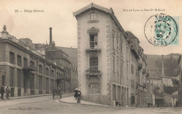 Thizy * 1906 * Rue De Lyon Et Rue Ed Millaud - Thizy