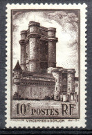 FRANCE /  N° 393-  CHÂTEAU DE VINCENNES NEUF * * - Unused Stamps